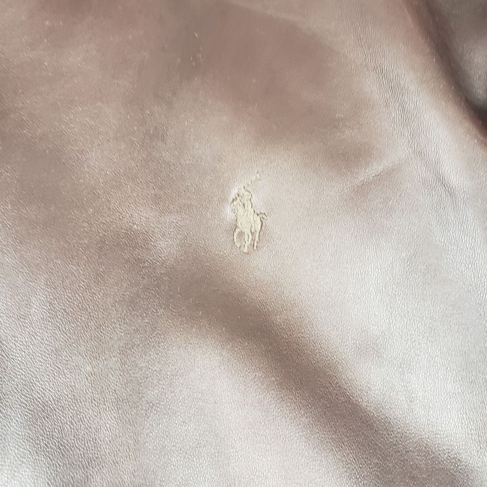 Polo Ralph Lauren Vintage Butter Soft Genuine Leather Jacket XL - Picture 11 of 16
